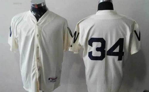 Nationals #34 Bryce Harper Cream 1924 Turn Back The Clock Stitched MLB Jersey - Click Image to Close